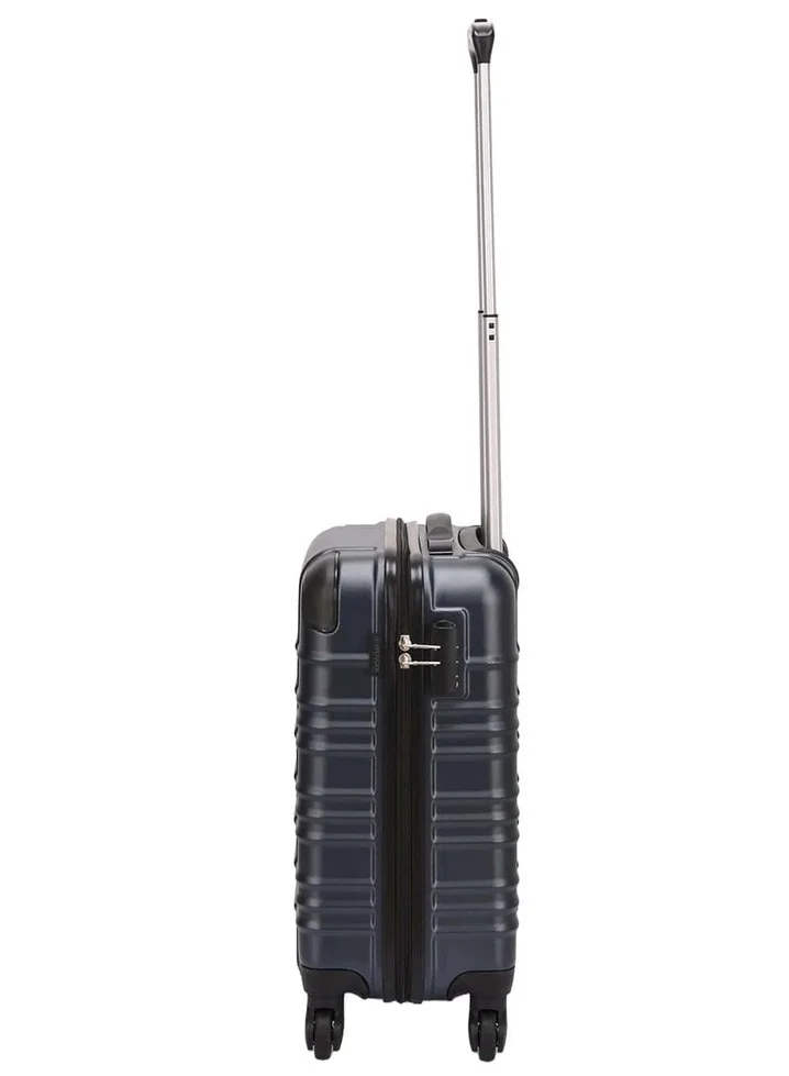 Wenger Navy blue Amplar 3 Piece (53+65+75 Cm) 4-Double Wheeled Hardside Non-Expandable Luggage Trolley Set - Navy Blue  | Best Price UAE